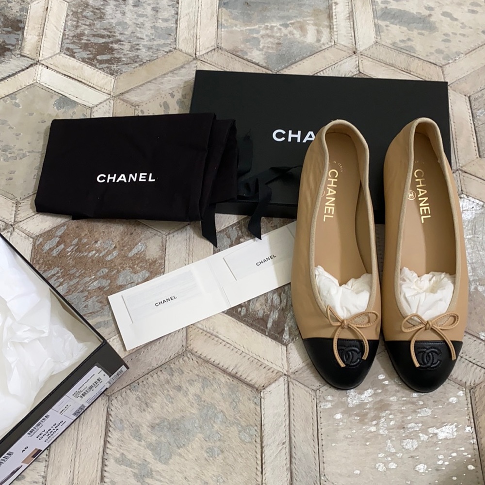 Chanel ballet flats